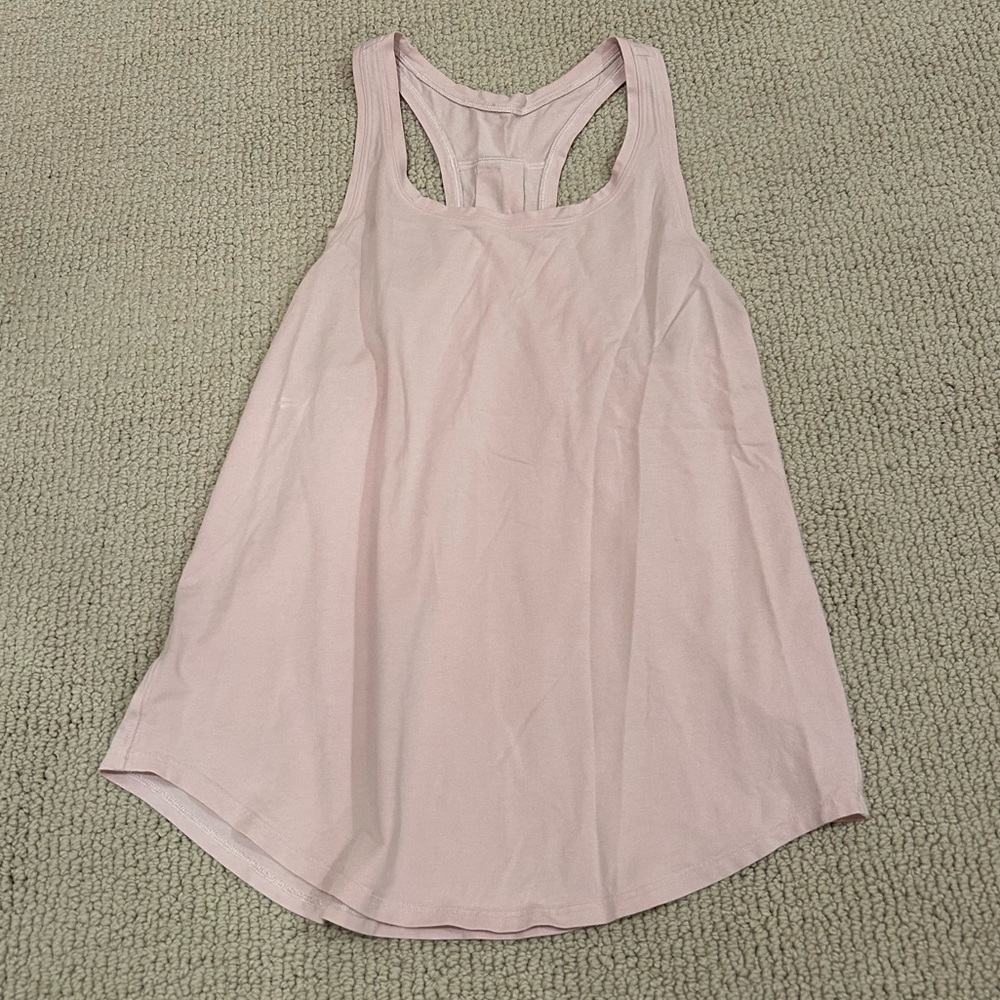Lululemon pink tank top